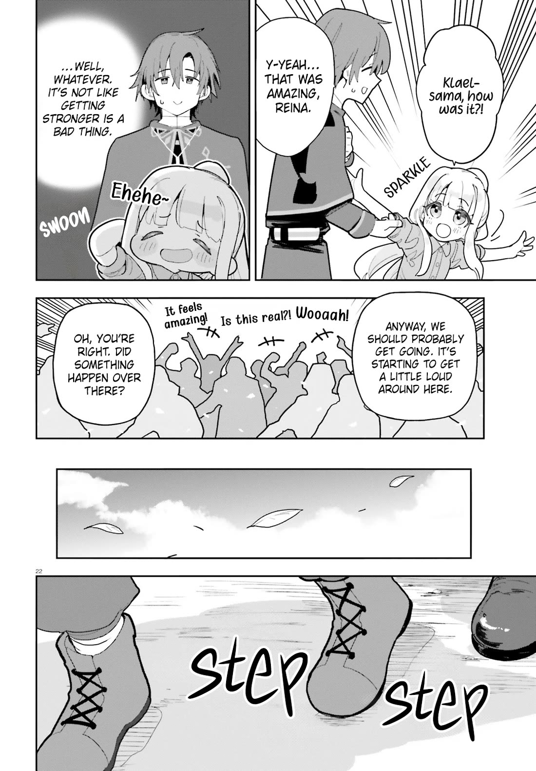 I'm Just a Mob Priest, but Since I Realized This World is an Otome Game, I'll Train the Heroine Chapter 12 page 27 - Chapter 12: New Magic?