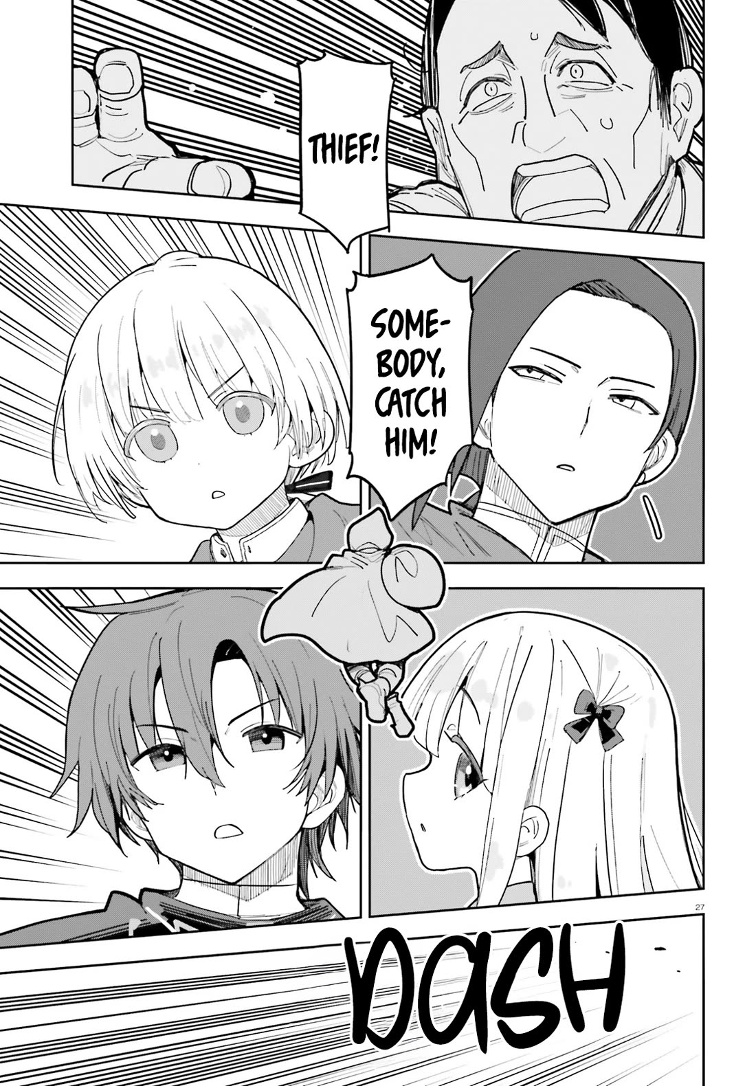 I'm Just a Mob Priest, but Since I Realized This World is an Otome Game, I'll Train the Heroine Chapter 12 page 32 - Chapter 12: New Magic?