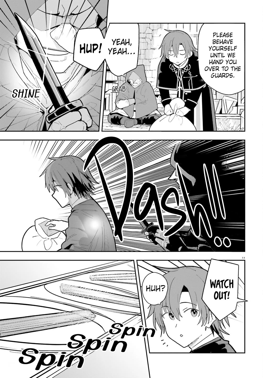 I'm Just a Mob Priest, but Since I Realized This World is an Otome Game, I'll Train the Heroine Chapter 13 page 11 - Chapter 13: It's the Prince