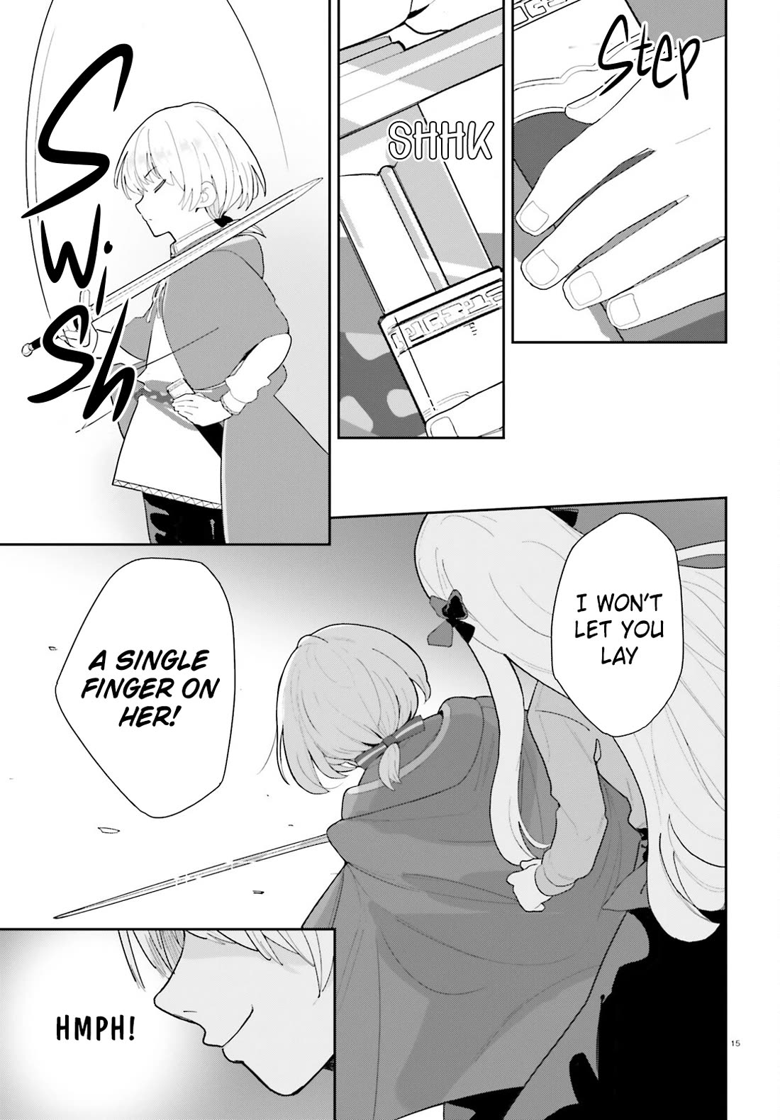 I'm Just a Mob Priest, but Since I Realized This World is an Otome Game, I'll Train the Heroine Chapter 13 page 15 - Chapter 13: It's the Prince