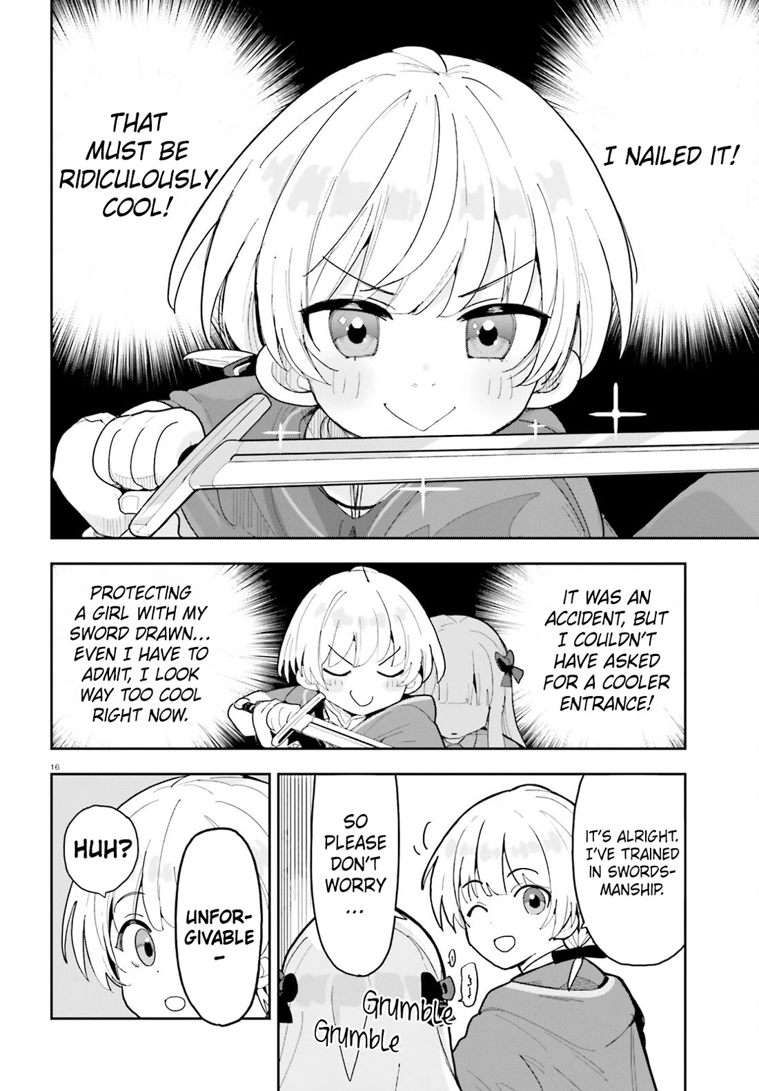 I'm Just a Mob Priest, but Since I Realized This World is an Otome Game, I'll Train the Heroine Chapter 13 page 16 - Chapter 13: It's the Prince