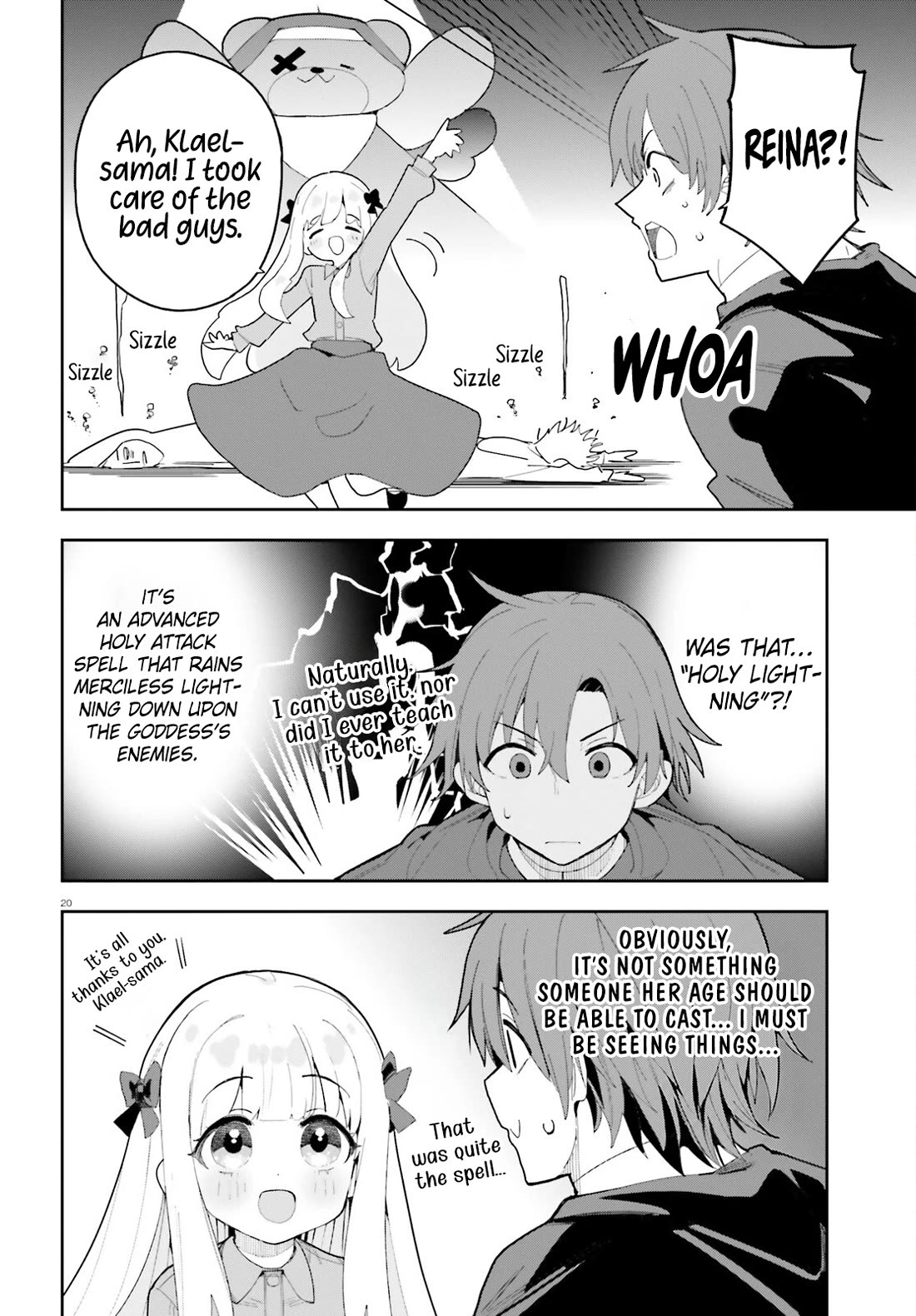 I'm Just a Mob Priest, but Since I Realized This World is an Otome Game, I'll Train the Heroine Chapter 13 page 19 - Chapter 13: It's the Prince