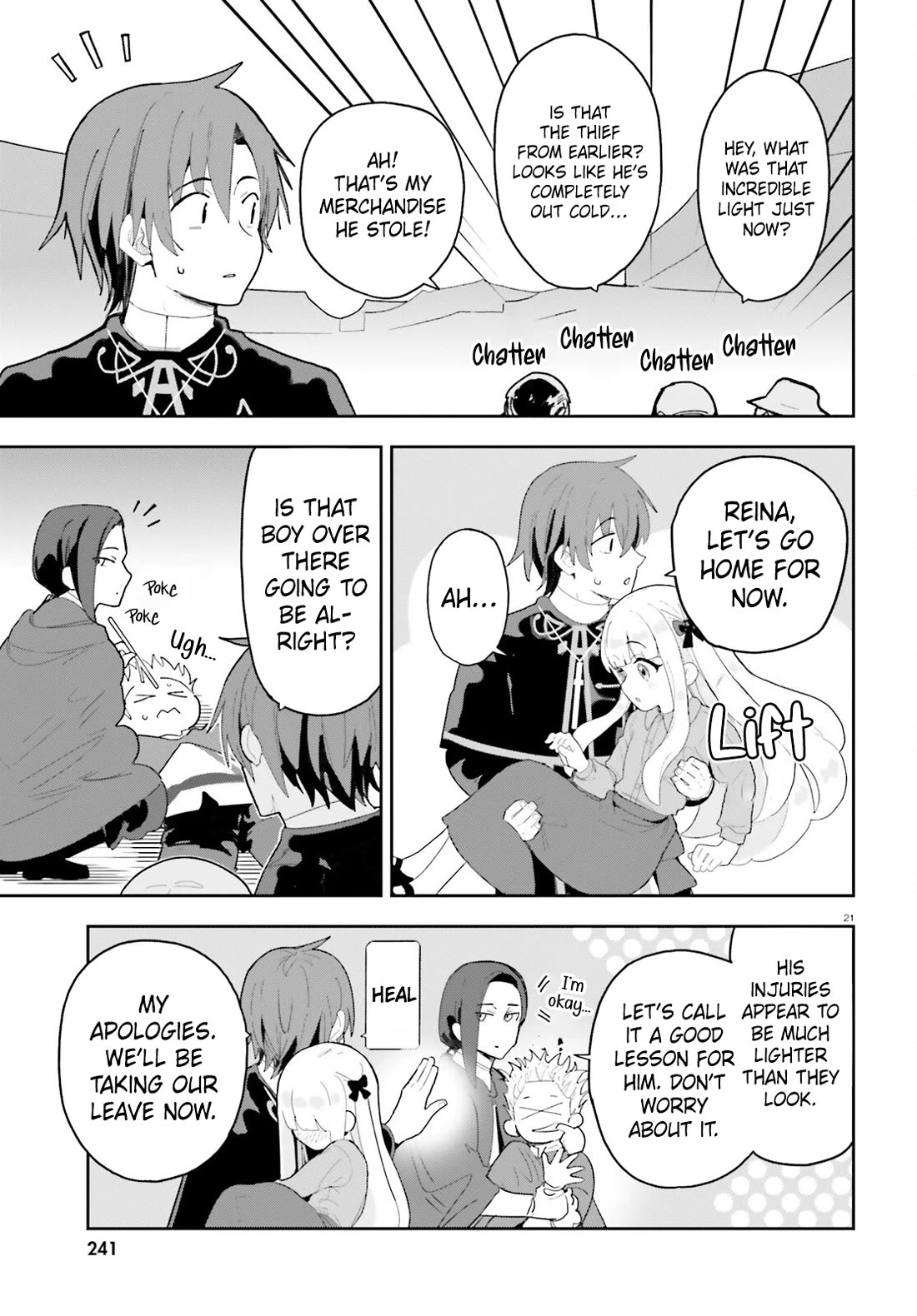 I'm Just a Mob Priest, but Since I Realized This World is an Otome Game, I'll Train the Heroine Chapter 13 page 20 - Chapter 13: It's the Prince