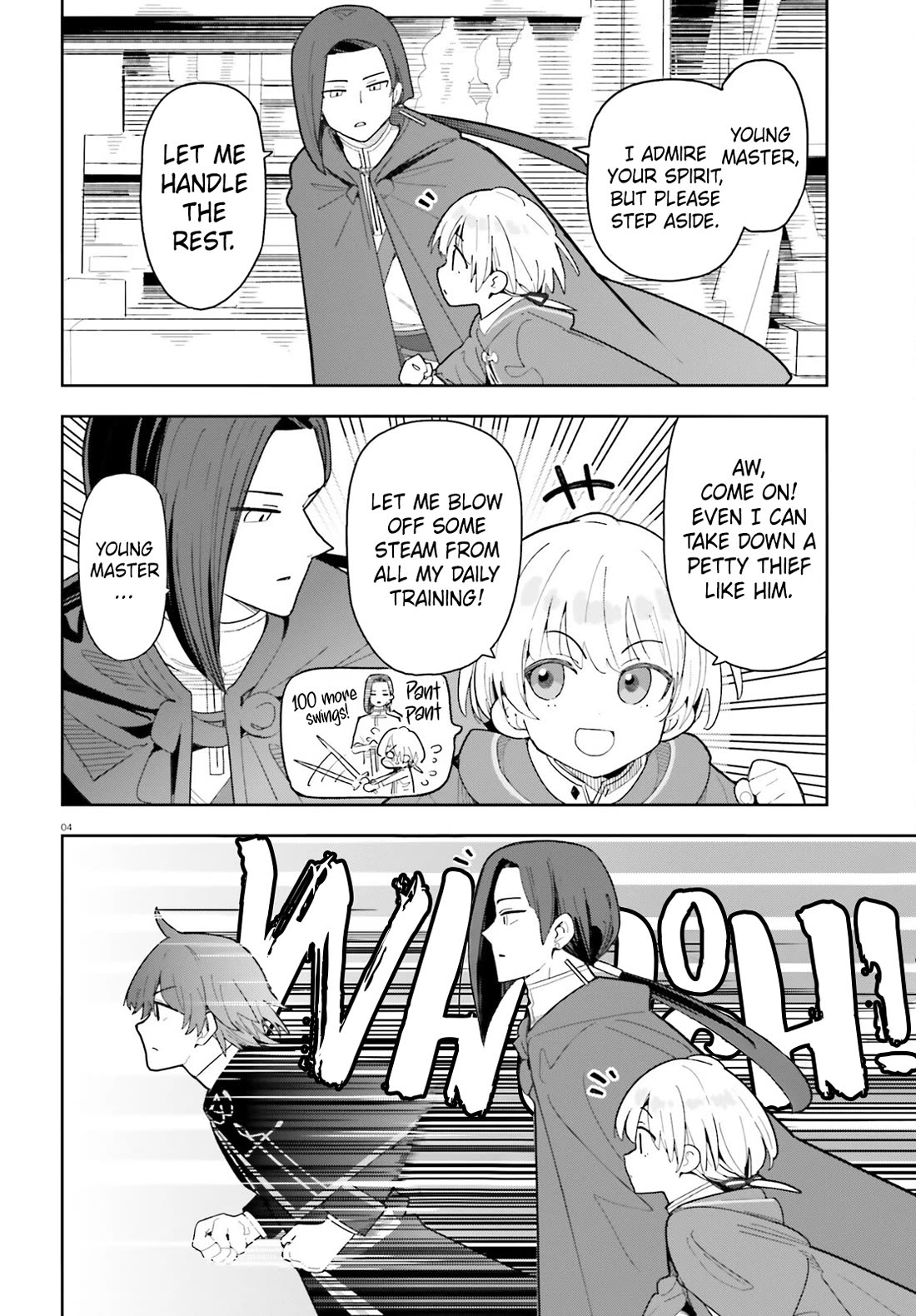 I'm Just a Mob Priest, but Since I Realized This World is an Otome Game, I'll Train the Heroine Chapter 13 page 4 - Chapter 13: It's the Prince