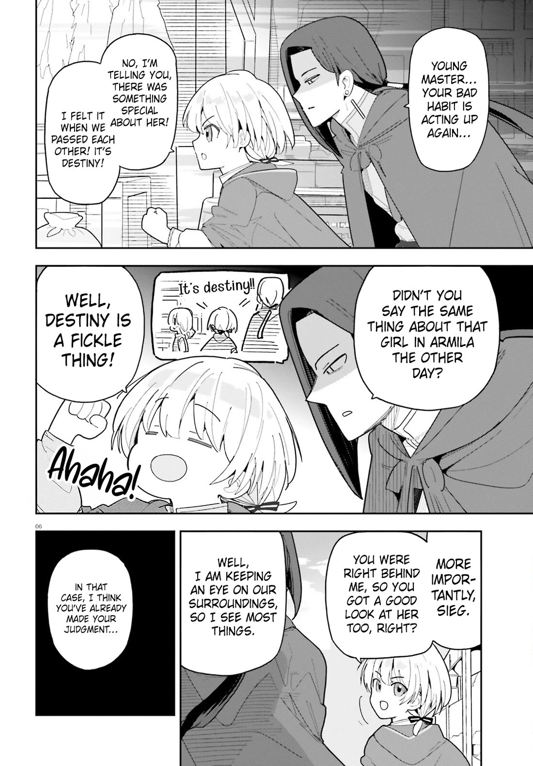 I'm Just a Mob Priest, but Since I Realized This World is an Otome Game, I'll Train the Heroine Chapter 13 page 6 - Chapter 13: It's the Prince