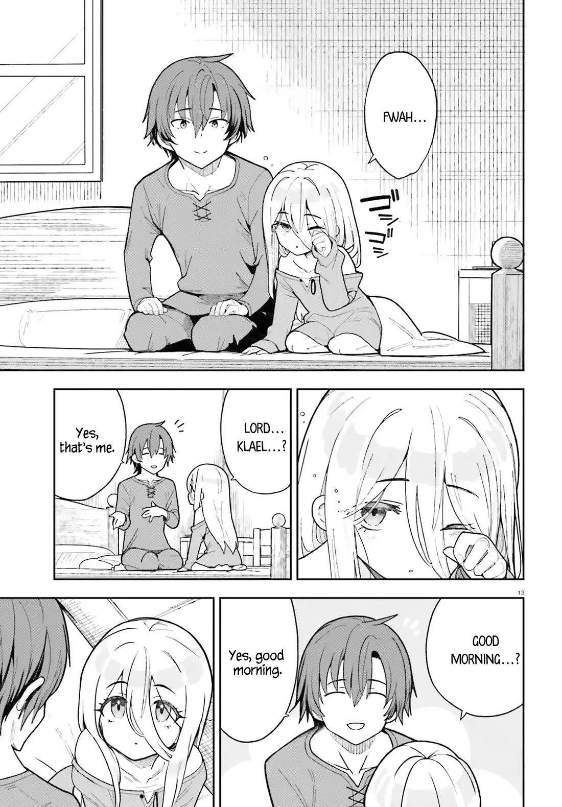 I'm Just a Mob Priest, but Since I Realized This World is an Otome Game, I'll Train the Heroine Chapter 2 page 13 - Chapter 2: I will help you