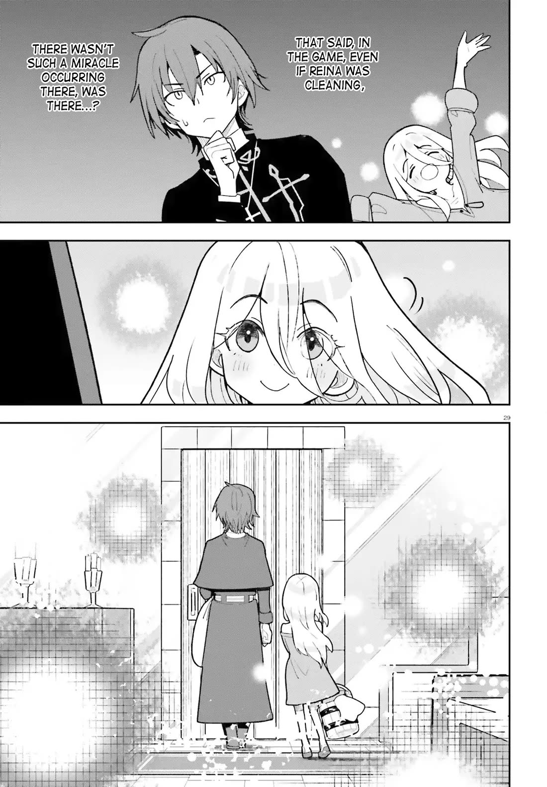 I'm Just a Mob Priest, but Since I Realized This World is an Otome Game, I'll Train the Heroine Chapter 2 page 29 - Chapter 2: I will help you