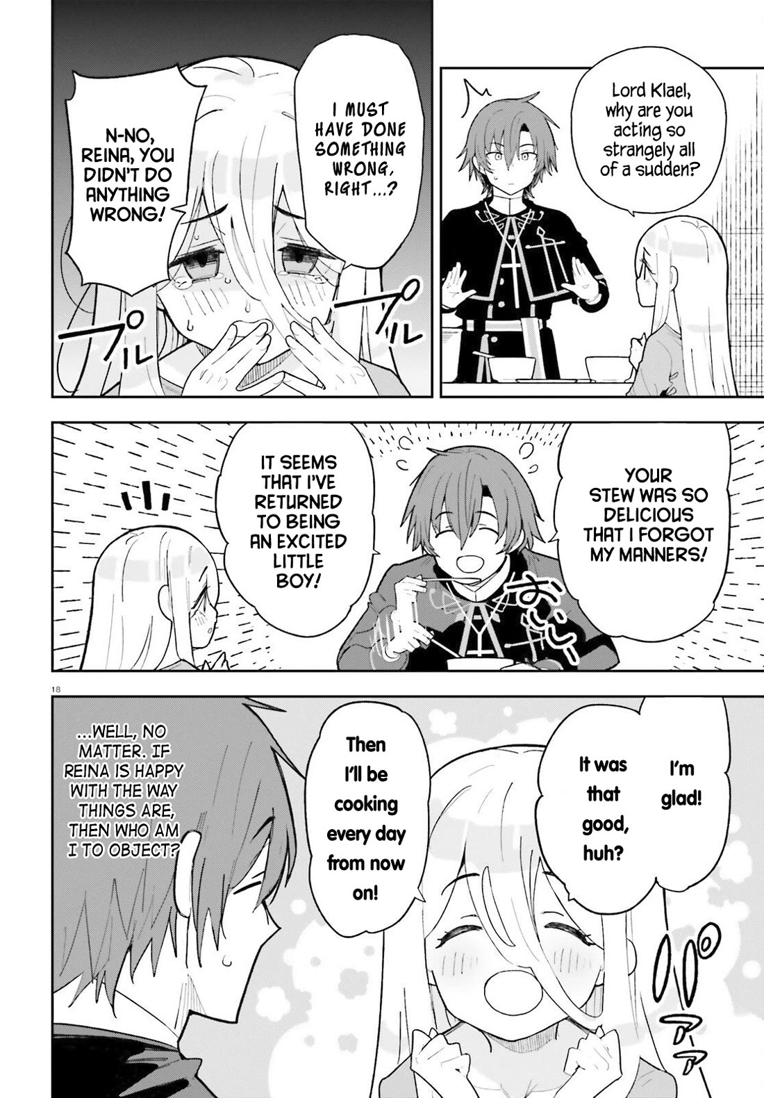 I'm Just a Mob Priest, but Since I Realized This World is an Otome Game, I'll Train the Heroine Chapter 3 page 18 - Chapter 3: The Saint's unending miracles