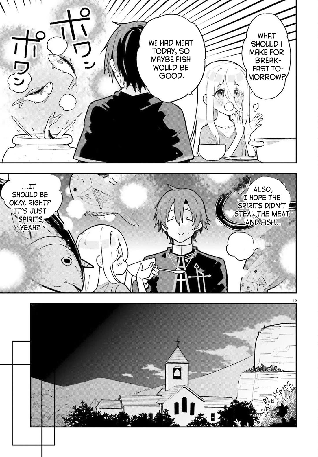I'm Just a Mob Priest, but Since I Realized This World is an Otome Game, I'll Train the Heroine Chapter 3 page 19 - Chapter 3: The Saint's unending miracles