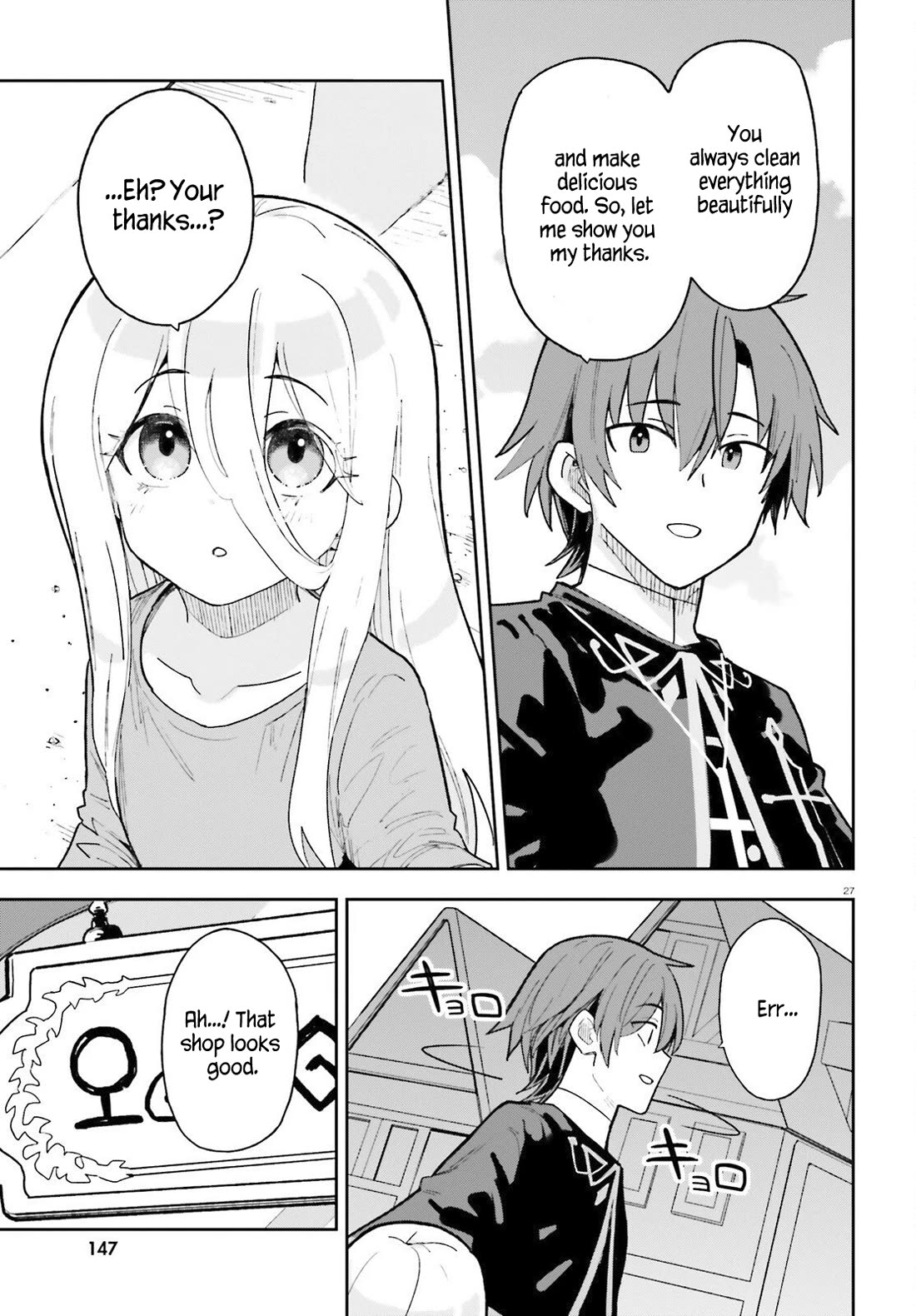 I'm Just a Mob Priest, but Since I Realized This World is an Otome Game, I'll Train the Heroine Chapter 3 page 27 - Chapter 3: The Saint's unending miracles