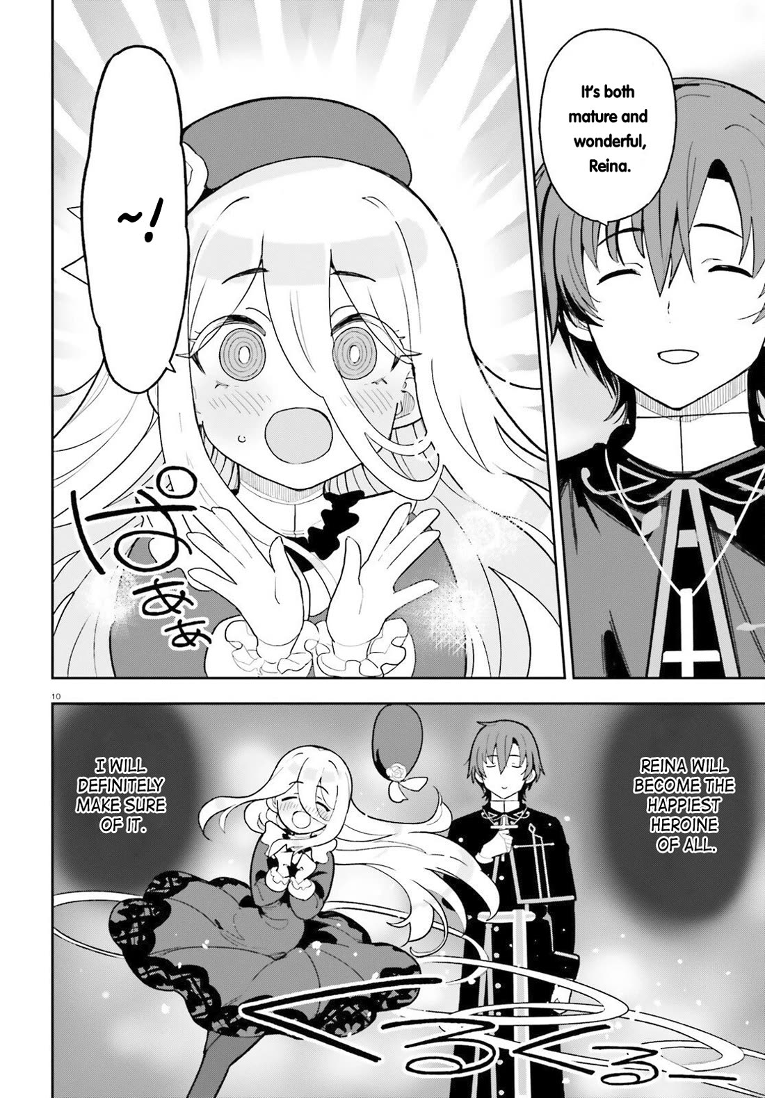 I'm Just a Mob Priest, but Since I Realized This World is an Otome Game, I'll Train the Heroine Chapter 4 page 10 - Chapter 4: Let's change clothes!