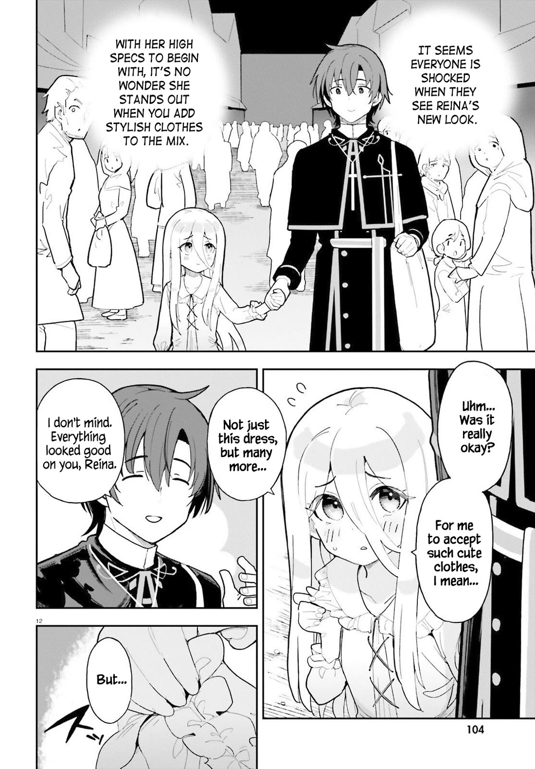 I'm Just a Mob Priest, but Since I Realized This World is an Otome Game, I'll Train the Heroine Chapter 4 page 12 - Chapter 4: Let's change clothes!
