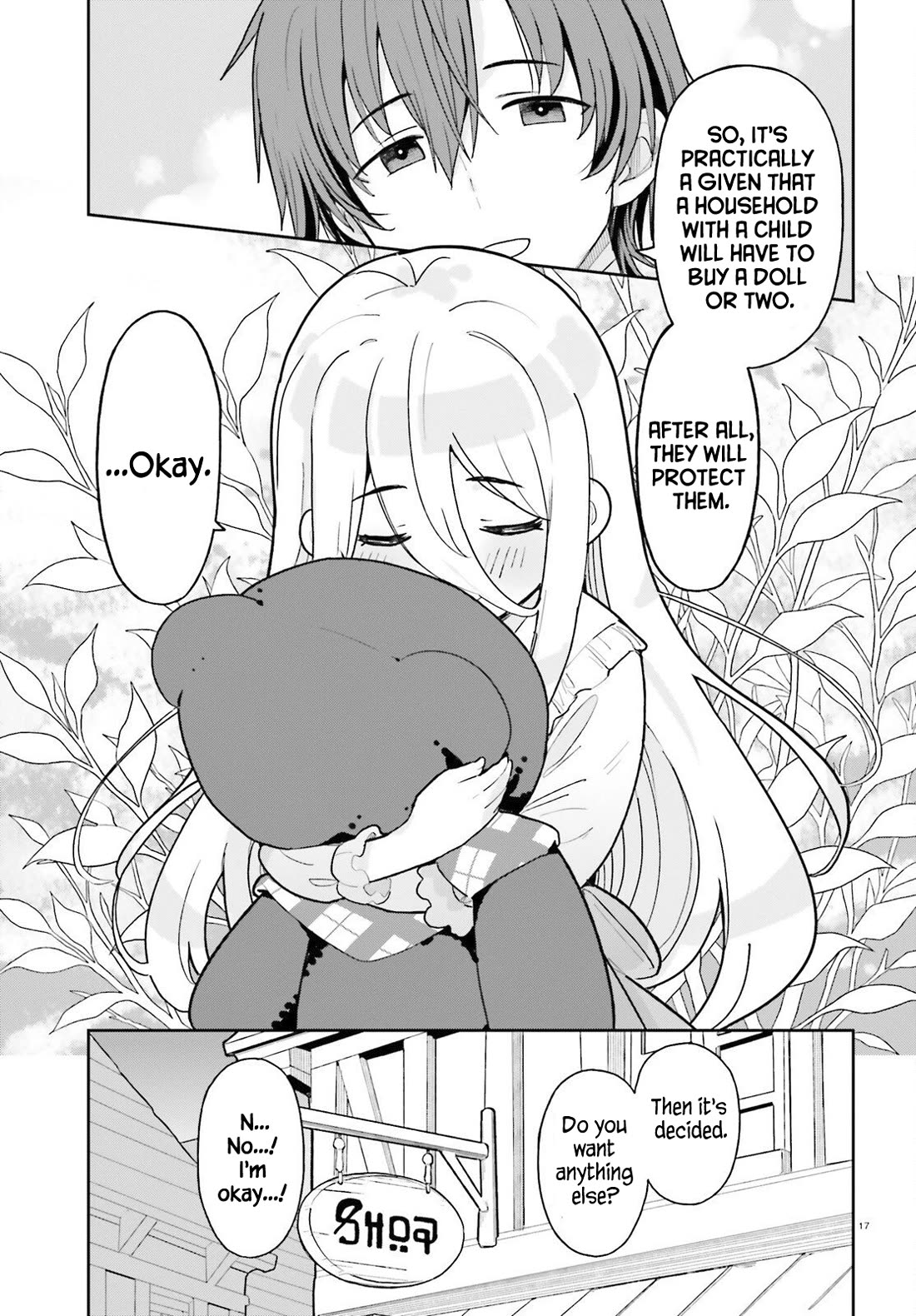I'm Just a Mob Priest, but Since I Realized This World is an Otome Game, I'll Train the Heroine Chapter 4 page 17 - Chapter 4: Let's change clothes!