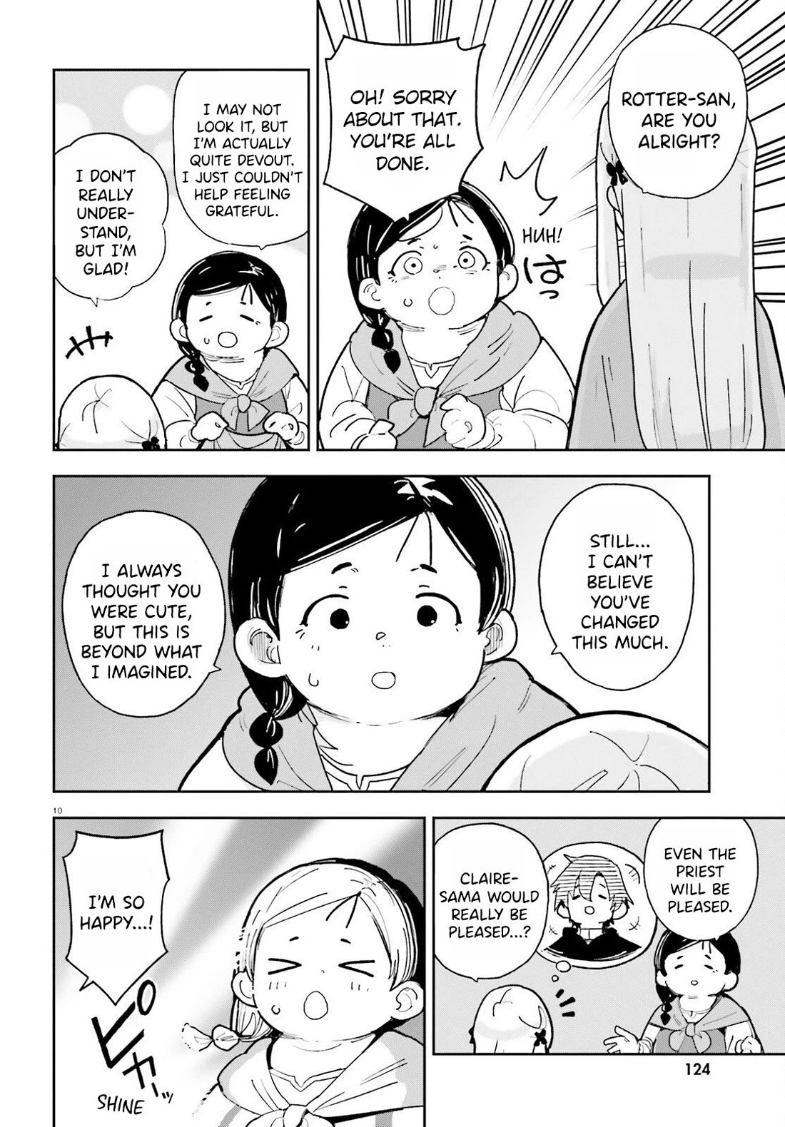I'm Just a Mob Priest, but Since I Realized This World is an Otome Game, I'll Train the Heroine Chapter 5 page 11 - Chapter 5: A Time of Blessing