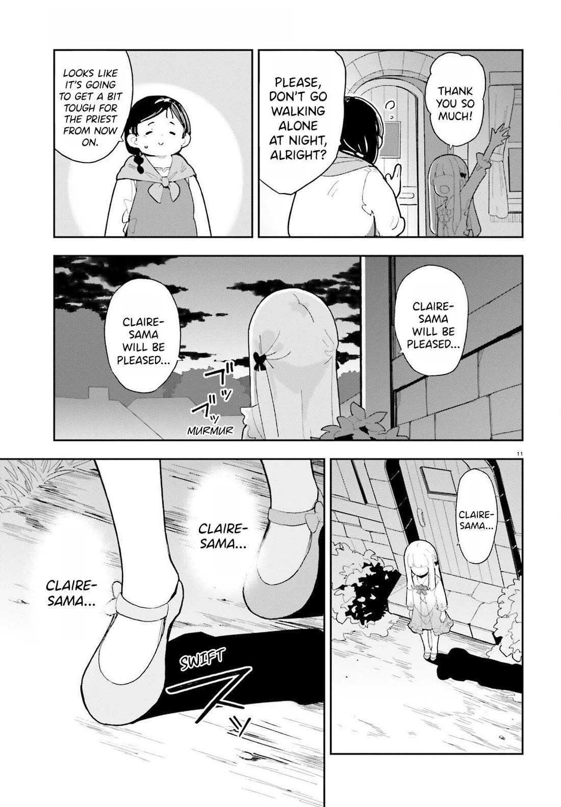 I'm Just a Mob Priest, but Since I Realized This World is an Otome Game, I'll Train the Heroine Chapter 5 page 12 - Chapter 5: A Time of Blessing
