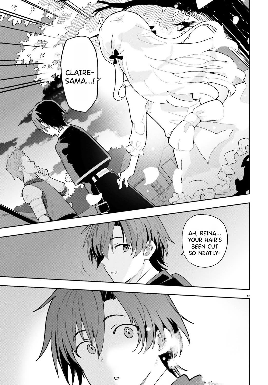 I'm Just a Mob Priest, but Since I Realized This World is an Otome Game, I'll Train the Heroine Chapter 5 page 14 - Chapter 5: A Time of Blessing