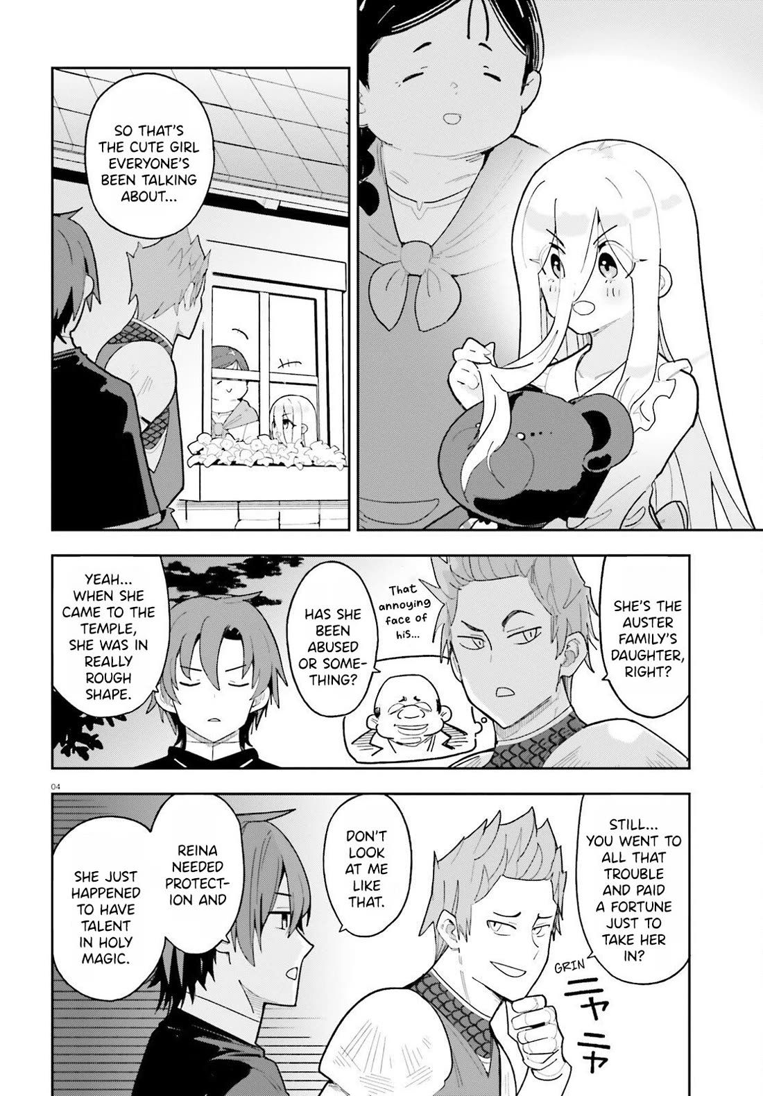I'm Just a Mob Priest, but Since I Realized This World is an Otome Game, I'll Train the Heroine Chapter 5 page 5 - Chapter 5: A Time of Blessing