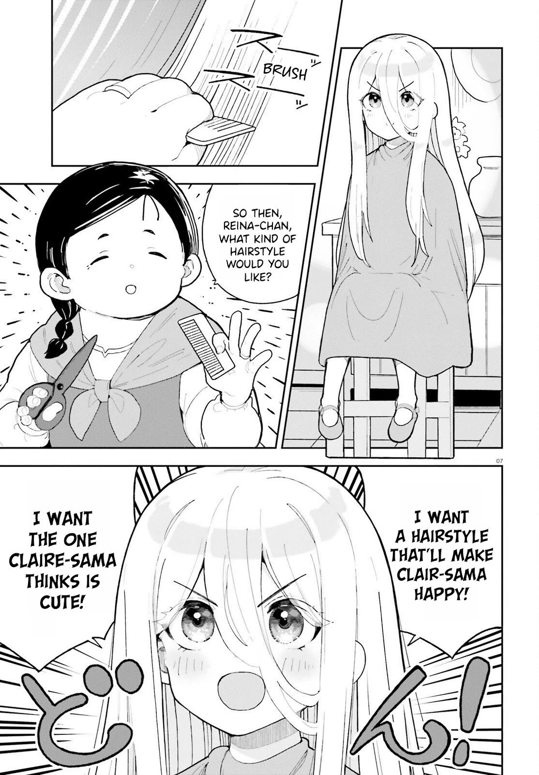 I'm Just a Mob Priest, but Since I Realized This World is an Otome Game, I'll Train the Heroine Chapter 5 page 8 - Chapter 5: A Time of Blessing