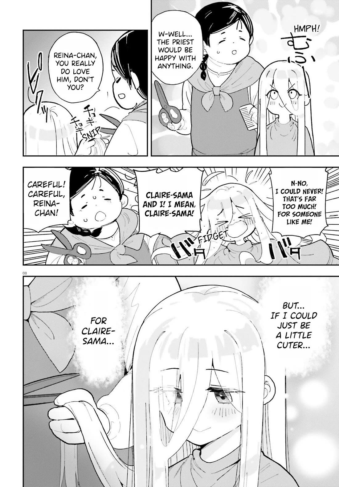 I'm Just a Mob Priest, but Since I Realized This World is an Otome Game, I'll Train the Heroine Chapter 5 page 9 - Chapter 5: A Time of Blessing