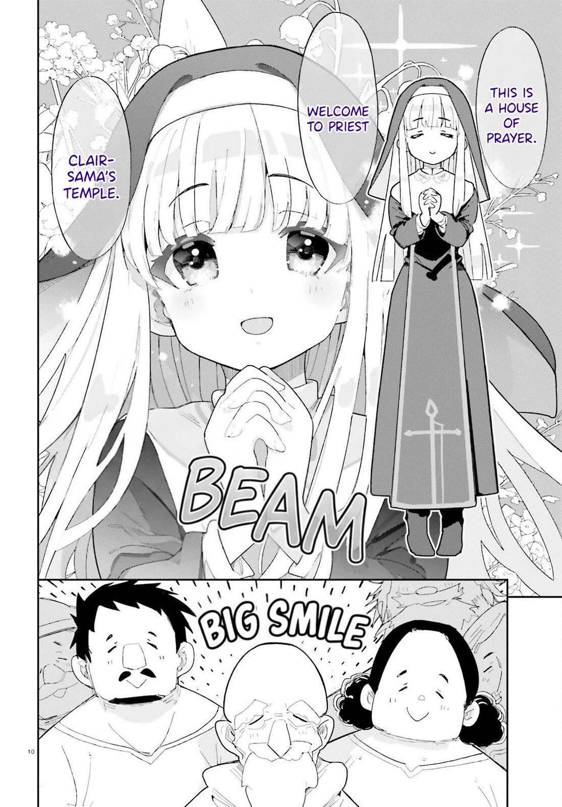 I'm Just a Mob Priest, but Since I Realized This World is an Otome Game, I'll Train the Heroine Chapter 6 page 10 - Chapter 6: Helping with Temple Duties