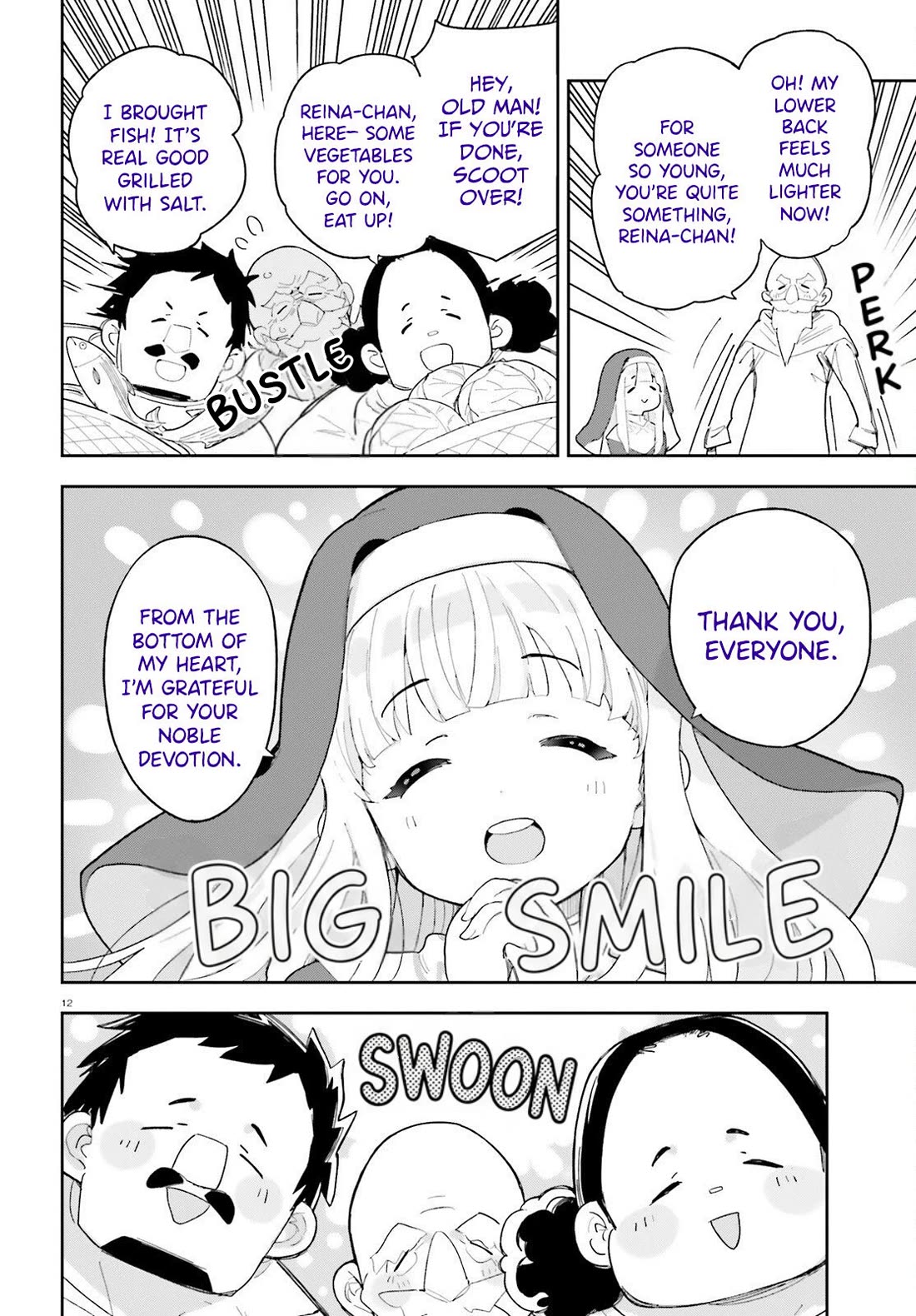 I'm Just a Mob Priest, but Since I Realized This World is an Otome Game, I'll Train the Heroine Chapter 6 page 12 - Chapter 6: Helping with Temple Duties