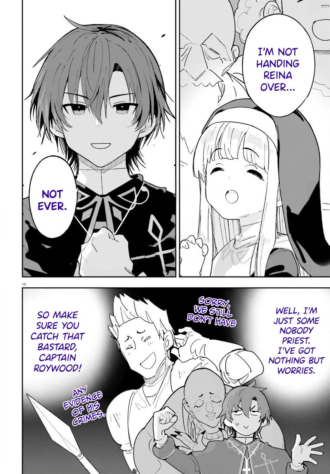 I'm Just a Mob Priest, but Since I Realized This World is an Otome Game, I'll Train the Heroine Chapter 6 page 16 - Chapter 6: Helping with Temple Duties