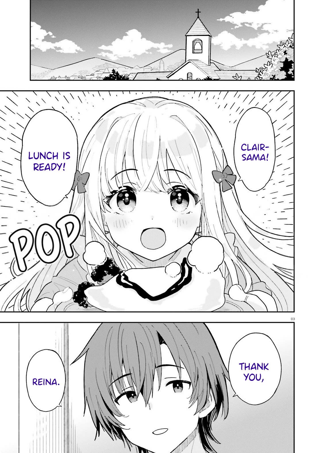 I'm Just a Mob Priest, but Since I Realized This World is an Otome Game, I'll Train the Heroine Chapter 6 page 3 - Chapter 6: Helping with Temple Duties