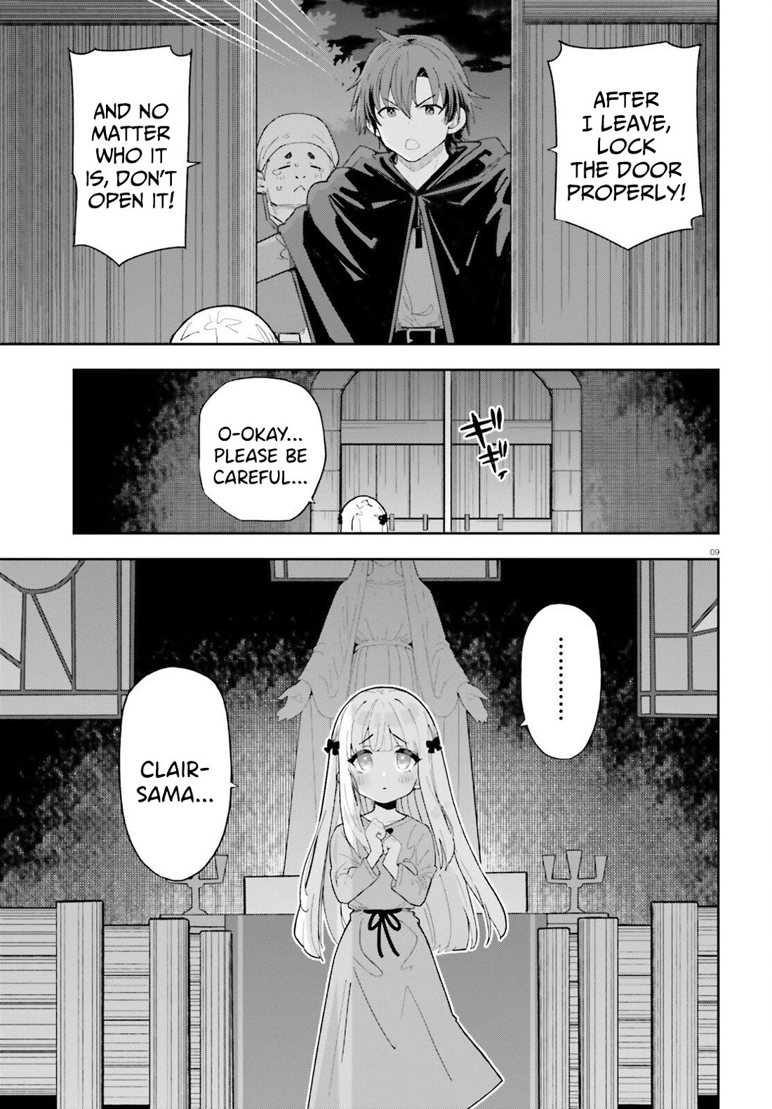 I'm Just a Mob Priest, but Since I Realized This World is an Otome Game, I'll Train the Heroine Chapter 7 page 10 - Chapter 7: Those Who Move in the Shadows