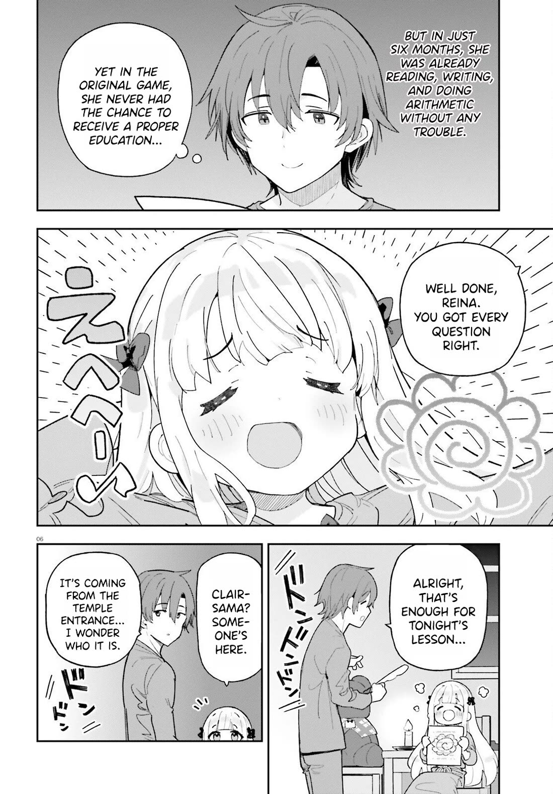 I'm Just a Mob Priest, but Since I Realized This World is an Otome Game, I'll Train the Heroine Chapter 7 page 7 - Chapter 7: Those Who Move in the Shadows