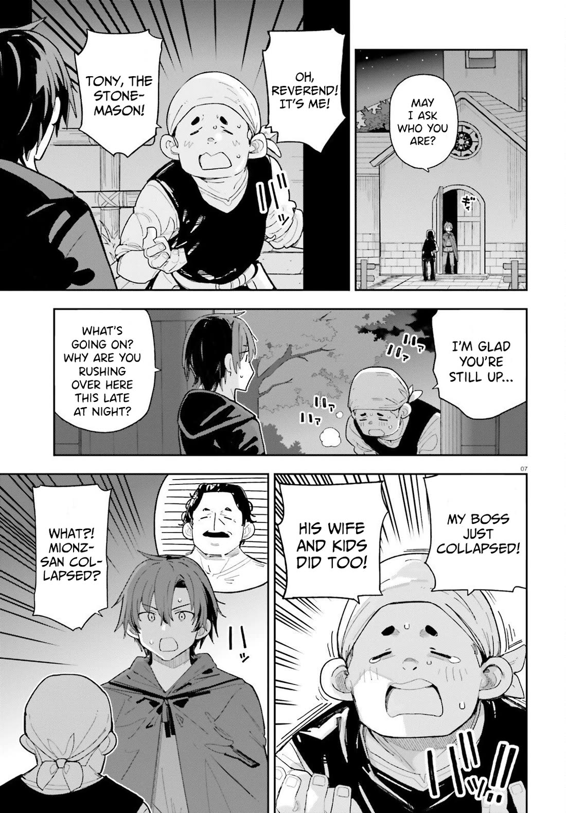 I'm Just a Mob Priest, but Since I Realized This World is an Otome Game, I'll Train the Heroine Chapter 7 page 8 - Chapter 7: Those Who Move in the Shadows
