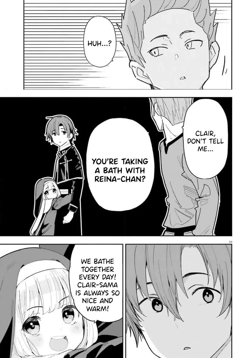I'm Just a Mob Priest, but Since I Realized This World is an Otome Game, I'll Train the Heroine Chapter 9 page 10 - Chapter 9: As a Daddy