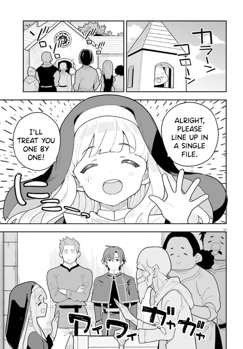 I'm Just a Mob Priest, but Since I Realized This World is an Otome Game, I'll Train the Heroine Chapter 9 page 4 - Chapter 9: As a Daddy