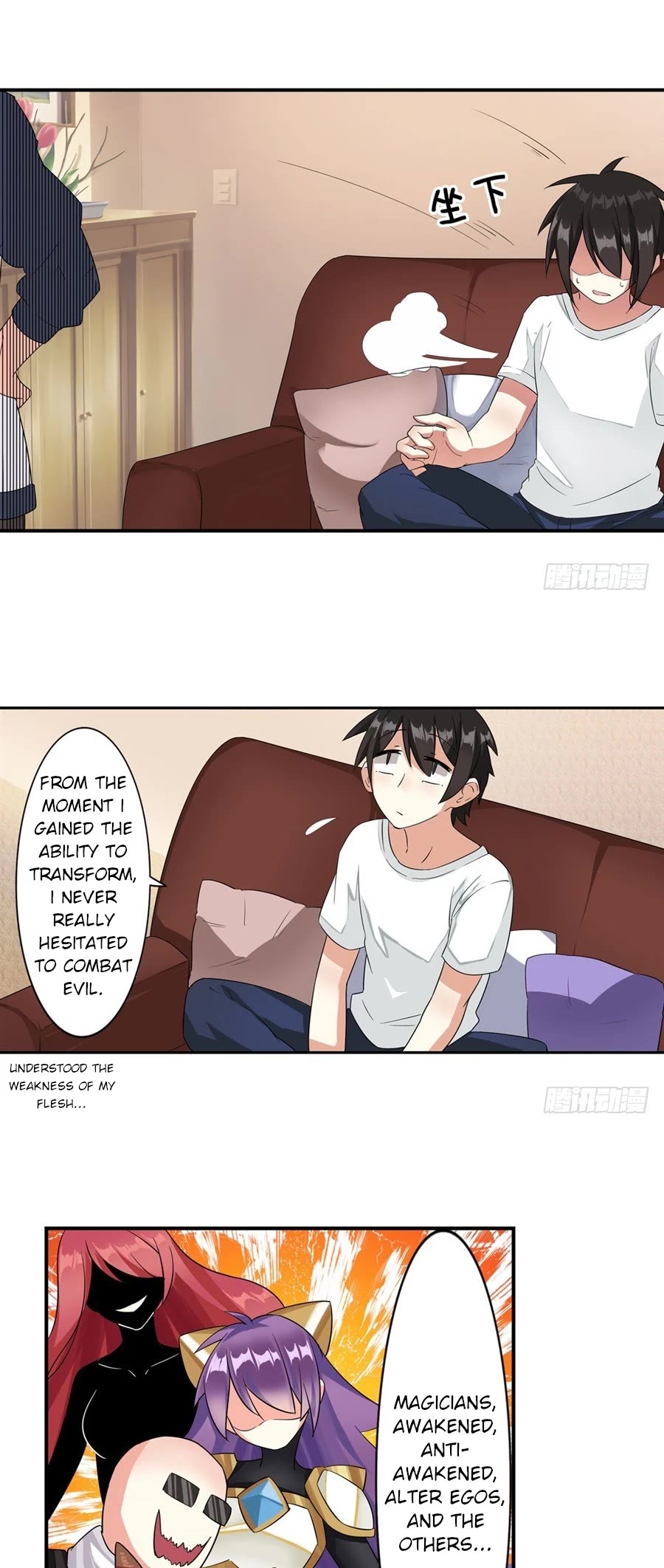 I'm Not A Magical Girl Chapter 7 page 12 - Chapter 7
