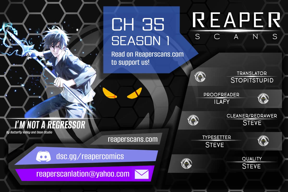 I'm Not a Regressor Chapter 35 page 1 - Chapter 35