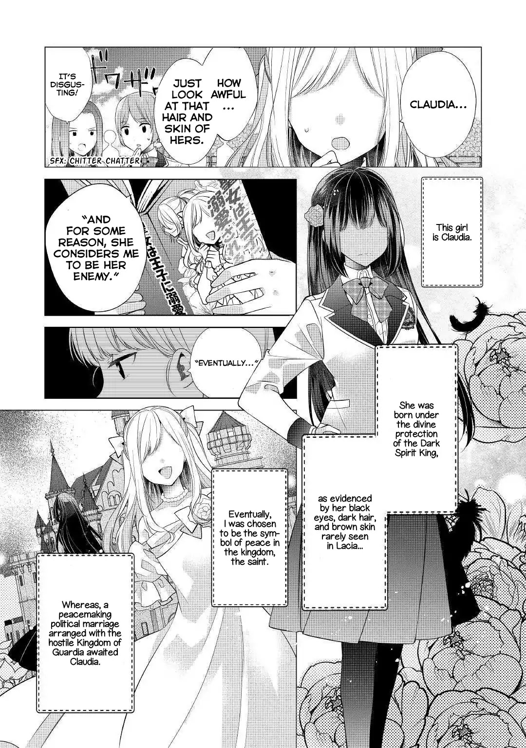 I’m Not a Villainess!! Just Because I Can Control Darkness Doesn’t Mean I’m a Bad Person! Chapter 1 page 3 - Chapter 1