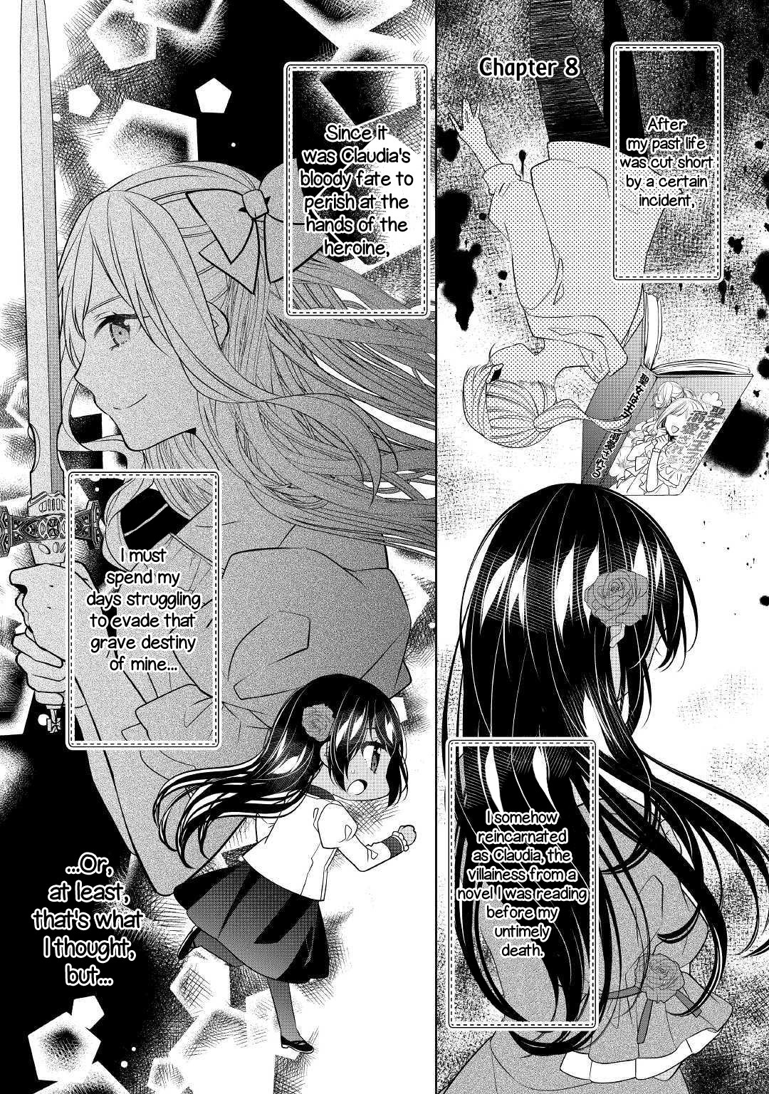I’m Not a Villainess!! Just Because I Can Control Darkness Doesn’t Mean I’m a Bad Person! Chapter 8 page 1 - Chapter 8