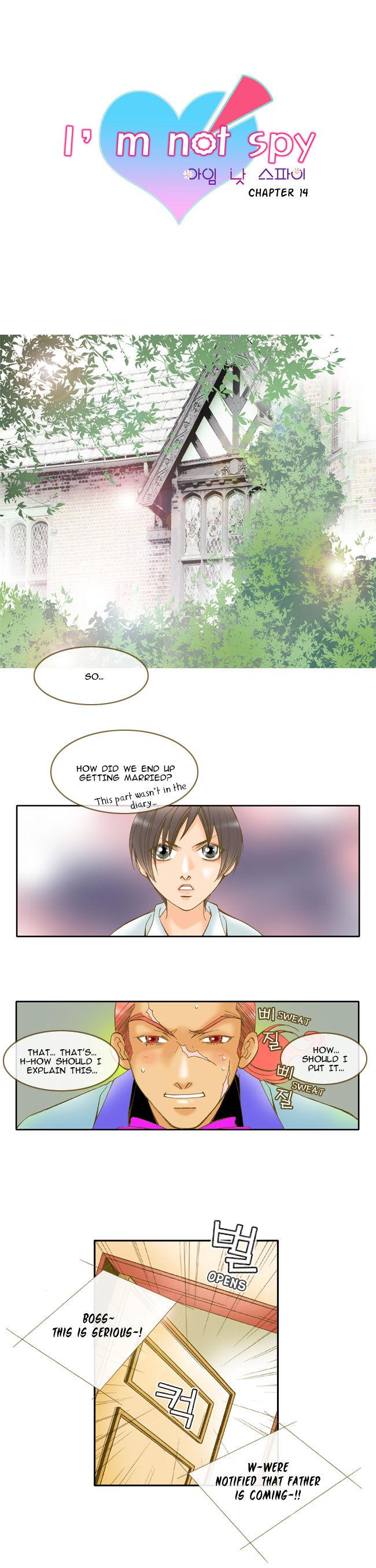 I'm Not Spy Chapter 14 page 1 - Chapter 14