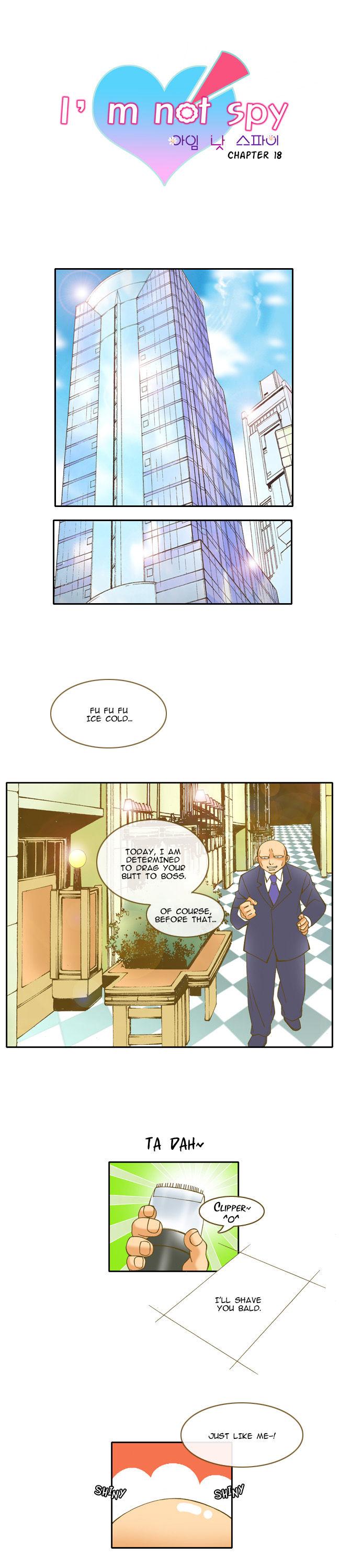 I'm Not Spy Chapter 18 page 1 - Chapter 18