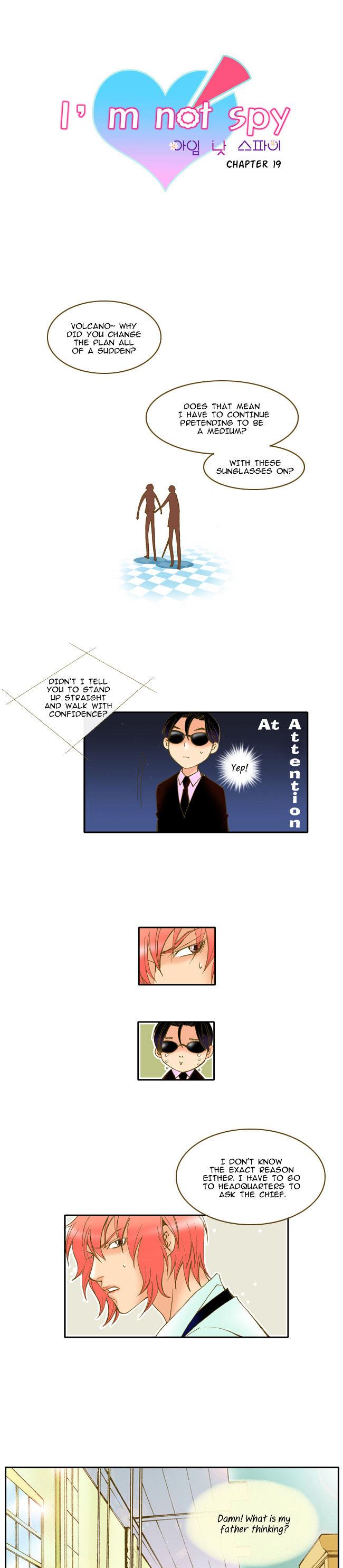 I'm Not Spy Chapter 19 page 2 - Chapter 19