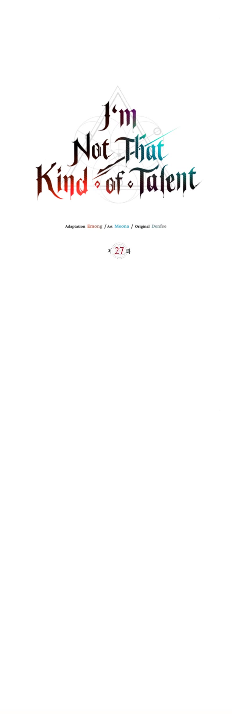 I’m Not That Kind of Talent Chapter 27 page 25 - Chapter 27