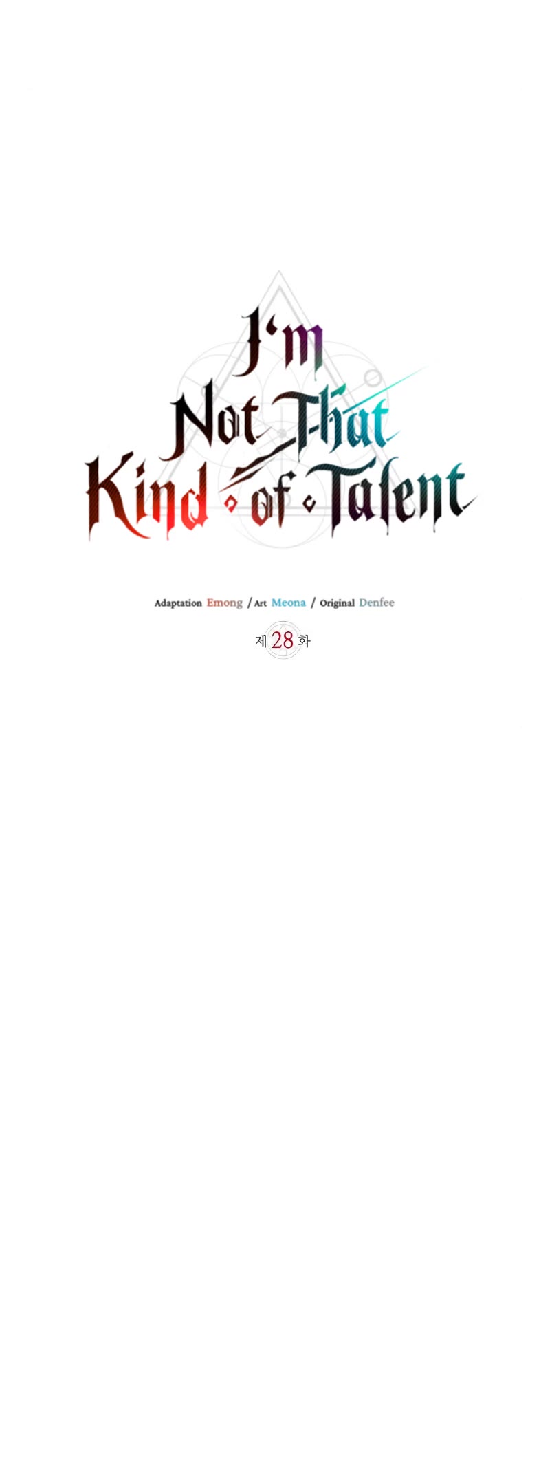 I’m Not That Kind of Talent Chapter 28 page 35 - Chapter 28