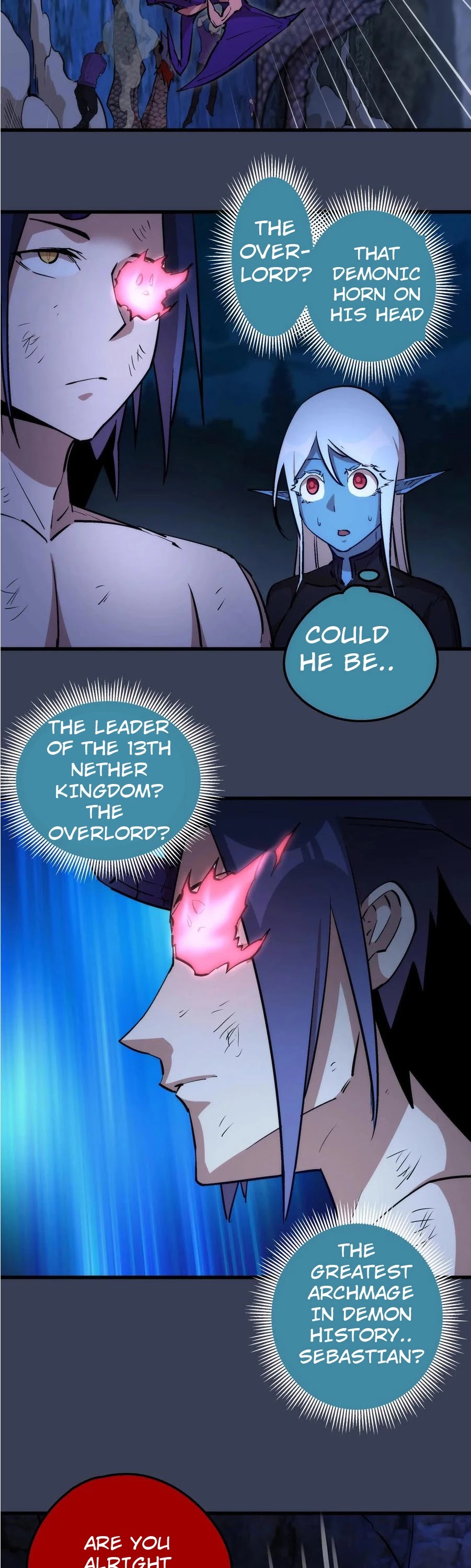 I'm Not the Overlord! Chapter 32 page 35 - Chapter 32