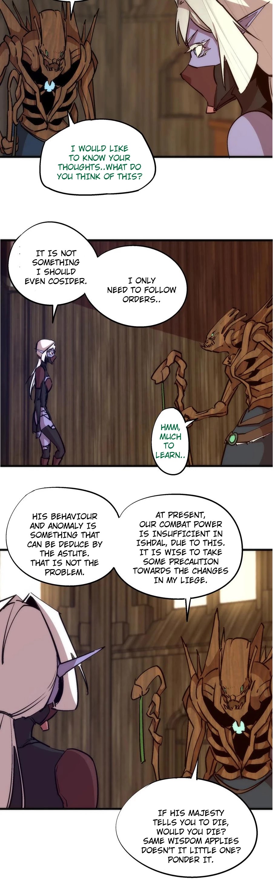I'm Not the Overlord! Chapter 53 page 24 - Chapter 53