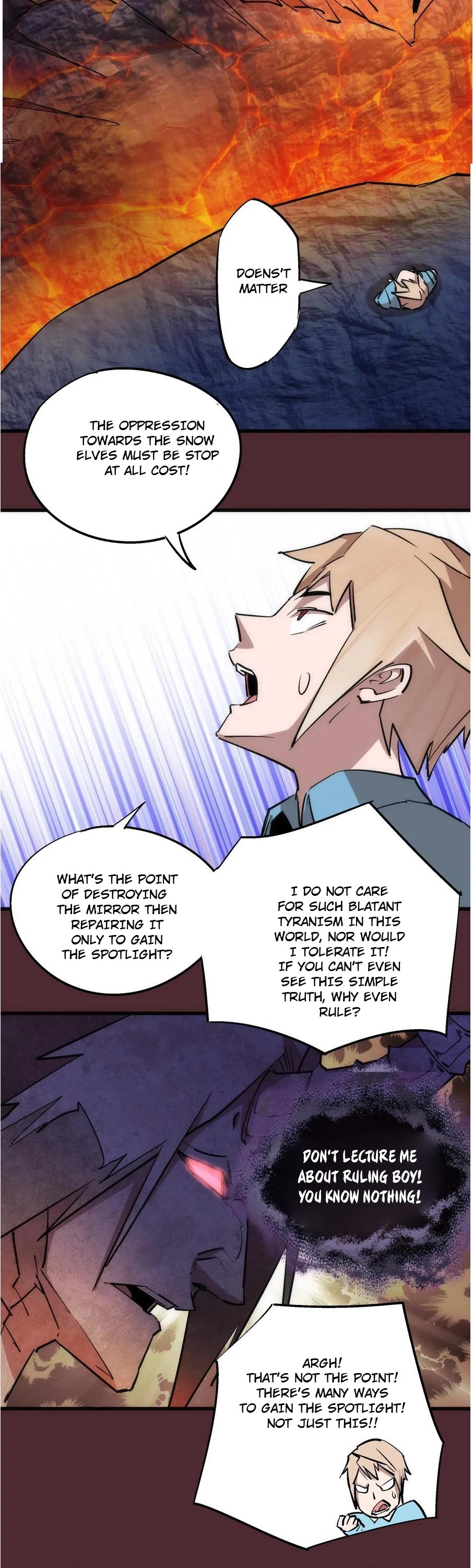 I'm Not the Overlord! Chapter 54 page 21 - Chapter 54