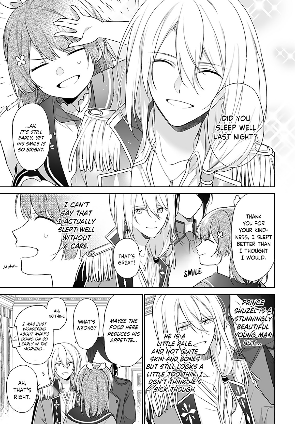 I'm Not the Saint, so I'll Just Leisurely Make Food at the Royal Palace Chapter 1.2 page 6 - Chapter 1.2