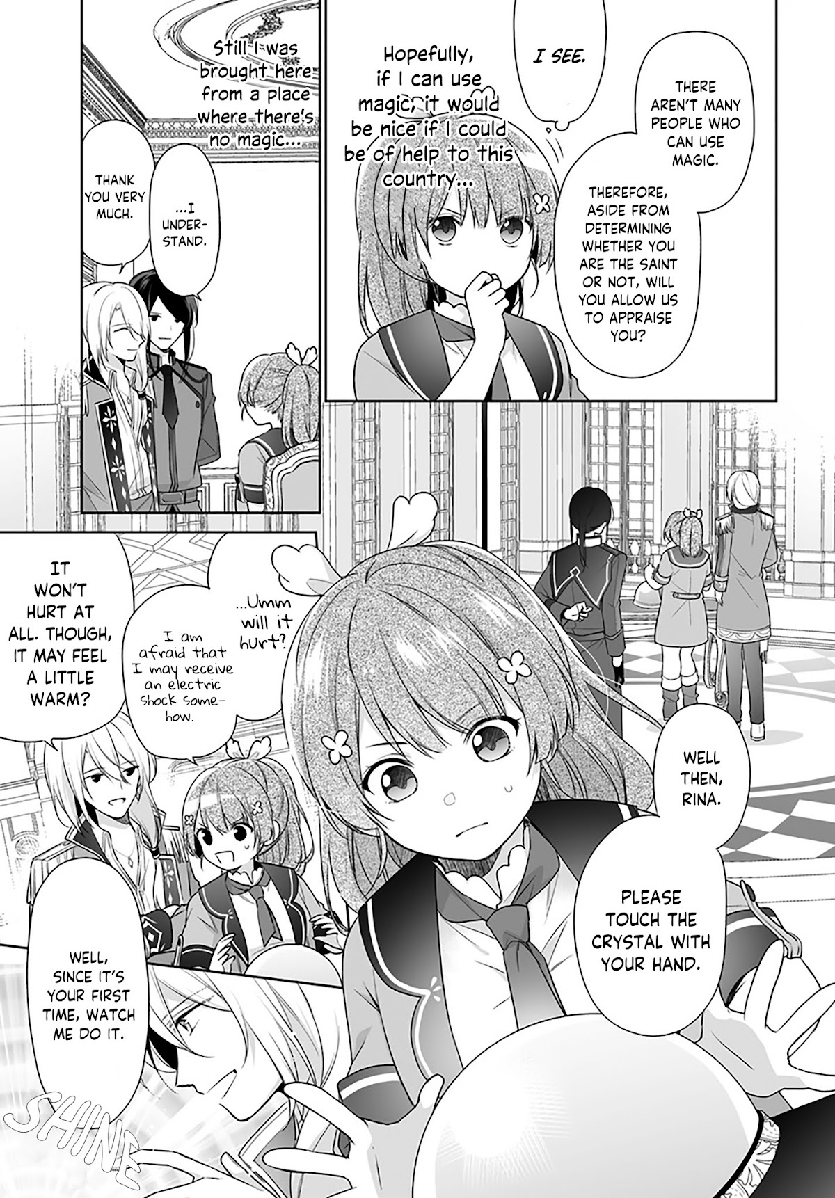 I'm Not the Saint, so I'll Just Leisurely Make Food at the Royal Palace Chapter 1.2 page 8 - Chapter 1.2