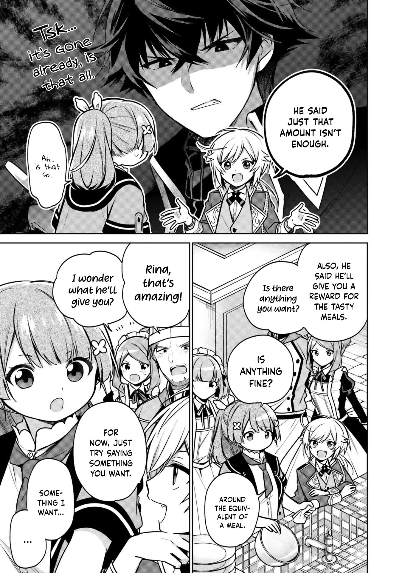 I'm Not the Saint, so I'll Just Leisurely Make Food at the Royal Palace Chapter 10 page 7 - Chapter 10