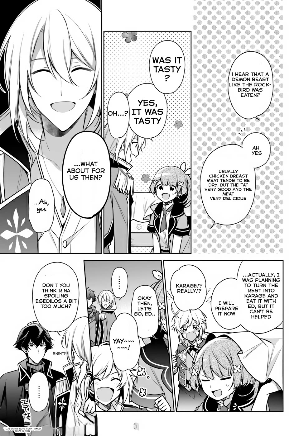 I'm Not the Saint, so I'll Just Leisurely Make Food at the Royal Palace Chapter 16.3 page 6 - Chapter 16.3