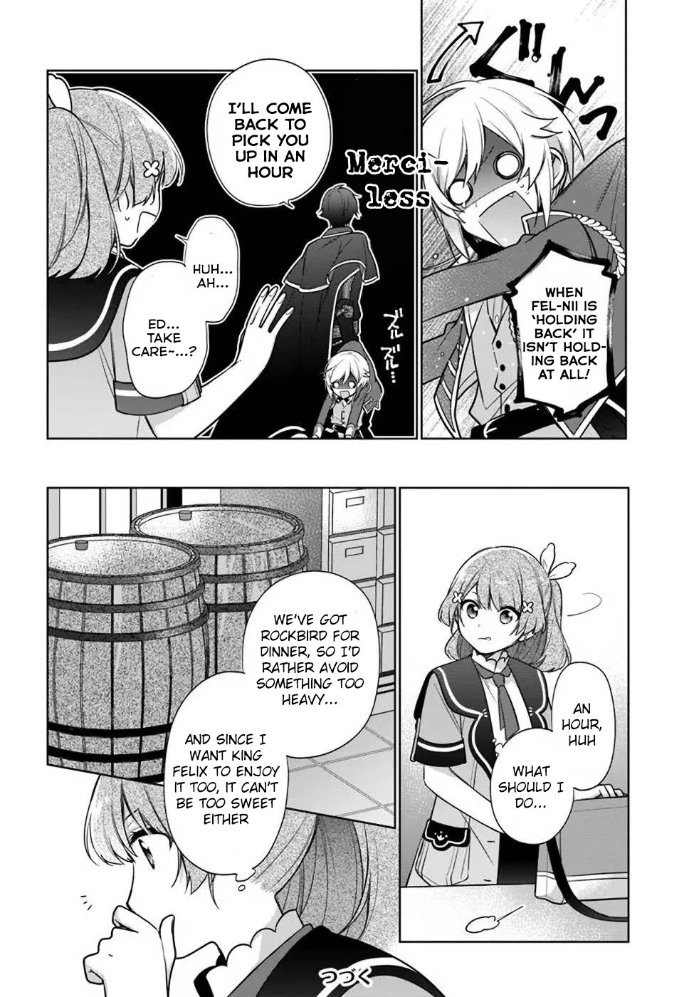 I'm Not the Saint, so I'll Just Leisurely Make Food at the Royal Palace Chapter 18.2 page 10 - Chapter 18.2: 18.2 to 18.4