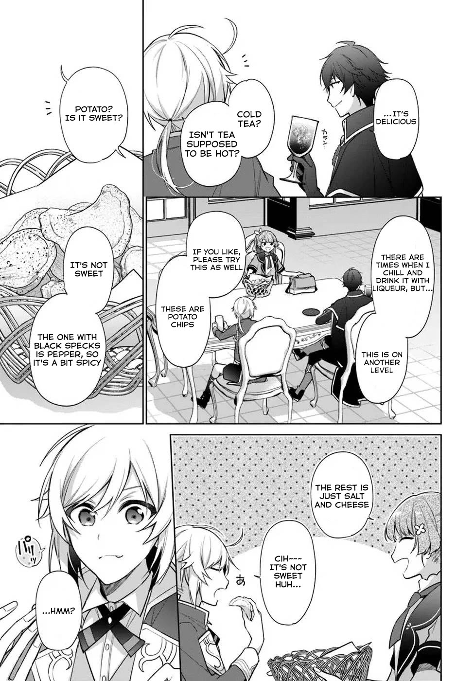I'm Not the Saint, so I'll Just Leisurely Make Food at the Royal Palace Chapter 18.2 page 19 - Chapter 18.2: 18.2 to 18.4